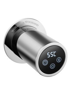 Полотенцесушитель электрический встраиваемый Wonzon & Woghand Hamburg WW-AL313-CR 46x57 см с внутренней частью хром