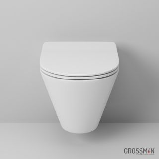 Унитаз Grossman GR-4477S подвесной с сиденьем Микролифт