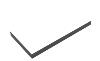 Экран Essentia ГРАФИТ 110x70