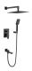 Душевая система Grocenberg GB5008 Черный матовый