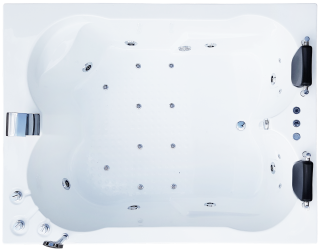 Гидромассажная ванна Royal Bath Hardon De Luxe 200x150см белый RB083100DL