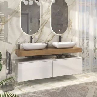 Столешница Velvex Unit 160, дуб карпентер