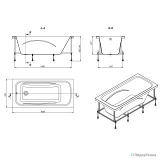 Акриловая ванна Roca Line 160х70 ZRU9302985