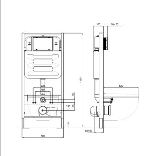 Комплект унитаза с инсталляцией Aquatek Set Aquatek Мия инсталляция Standard INS-0000012 унитаз Мия AQ2004-00 с тонким сиденьем soft-close