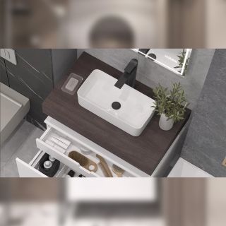 Зеркальный шкаф Velvex Klaufs, 80 см