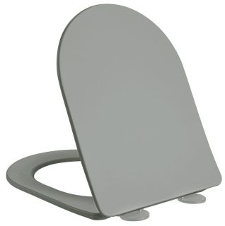 Крышка-сиденье Sintesi SIN-CT-151GM дюропласт микролифт серый матовый