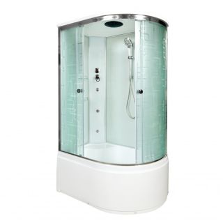Душевая кабина Deto ЕМ4511 L с гидромассажем (гм.) 110х80х220 см