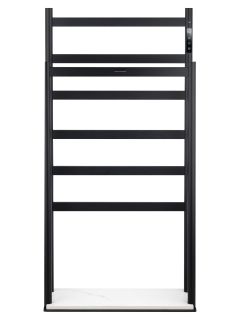 Напольный полотенцесушитель электрический Wonzon & Woghand Essen WW-A407-MB 47x95 см чёрный матовый