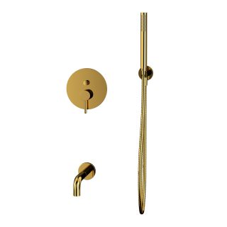 Система для ванны скрытого монтажа WHITECROSS Y YSET06GL золото