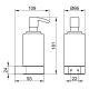 Дозатор для жидкого мыла Keuco Plan  14957179000 хром
