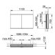 Зеркальный шкаф Keuco Royal Modular 800200110000000 110 см