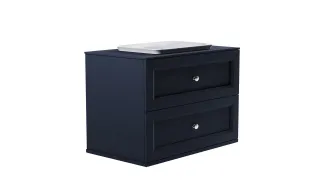 Тумба с раковиной Astra-Form Классик 4631177715822 90 см серый матовый