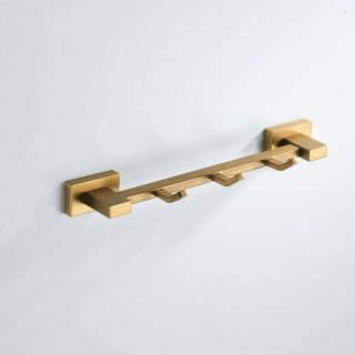 Планка с крючками Shevanik SG5631G золотой сатин