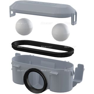 Душевой лоток AlcaPlast Simple с решеткой и опорами APZ10-850M