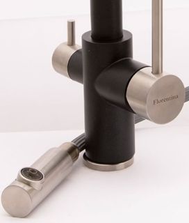 Смеситель для кухни Florentina Кристалл с подключением под фильтр жасмин