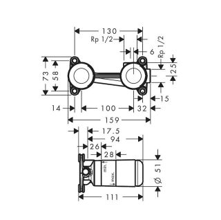 Смеситель для раковины Hansgrohe Talis E 71734990S золото