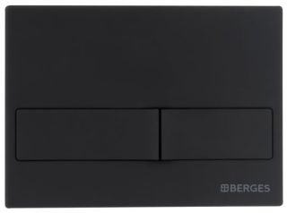 Комплект Berges 4в1 043204: инсталляция NOVUM525 кнопка L5 SoftTouch чёрная унитаз EGO XL Rimless сиденье Toma Slim SO