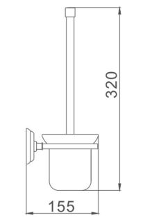 Ёршик Haiba HB1510 хром