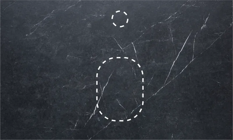 Столешница La Fenice Granite FNC-VS03-TER-60 60 см