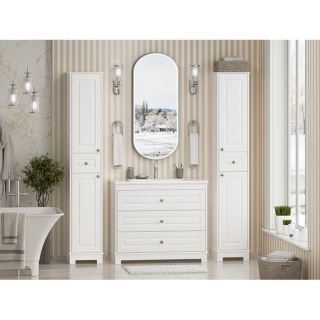 Напольная тумба под раковину Misty Ларго 100 см П-Лар-07100-01-3Я белый