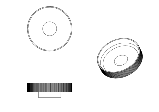 Раковина накладная Armadi Art Sole Corian 801-R-BUR 40 см бургунди