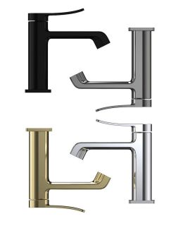 Смеситель для раковины Splenka S31.10.03 золотой сатин