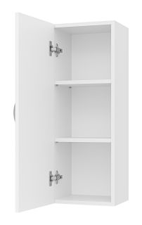 Подвесной шкаф Misty Лилия 30см универсальный белый