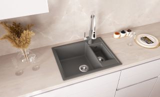 Кухонная мойка Florentina Липси 620К бежевый