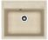 Кухонная мойка Florentina Липси 600 бежевый