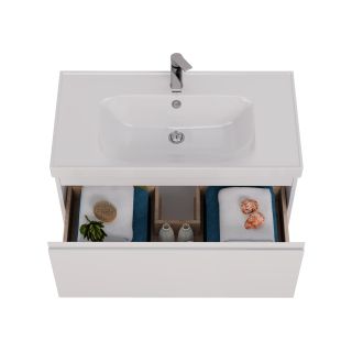 Тумба под раковину Lemark Veon Mini LM02VM90T 90 см белый глянец