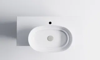 Тумба с раковиной Astra-Form М-40 Slim 4631177714634 90 см белый матовый