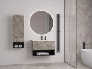 Тумба под раковину Style Line Мальта 80 PUSH ЛС-00002293 подвесная