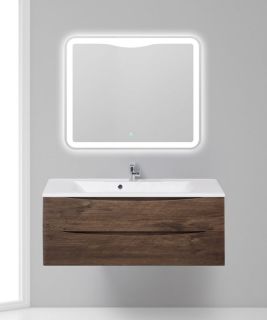 Тумба под раковину BelBagno подвесная 120x53см Rovere Moro MARINO-1200-2C-SO-RW-P