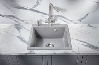 Мойка для кухни Milacio Murcia 51 Cuarzo MC.77023 серый металлик