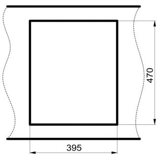 Мойка для кухни Milacio Murcia 42 Cuarzo MC.77041 чёрный матовый