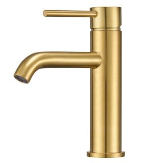 Смеситель для раковины Milacio Ultra MCU.550.GD брашированное золото