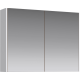 Зеркало-шкаф Aqwella Mobi MOB0408+MOB0717W 80 см