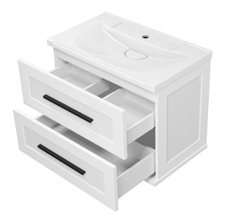 Подвесная тумба под раковину Misty Модерн 70см белый