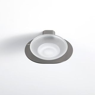 Мыльница Gappo G30902-9 сатин/оружейная сталь