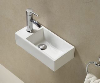 Раковина Gid N9270R 61127R подвесная белая 40.5x20.5x10.5