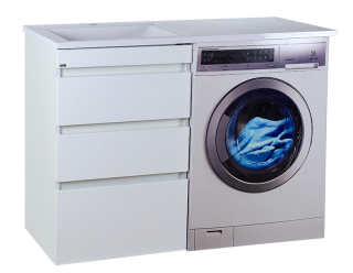 Напольная тумба под раковину Misty Фостер 55 R УТ000008233 белый