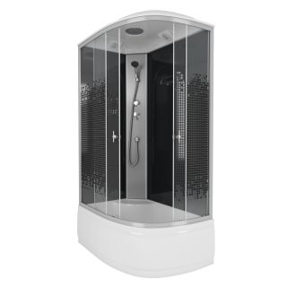 Душевая кабина Niagara NG-7510-14L BLACK 120х80х215