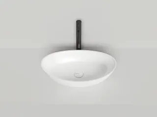 Накладная раковина Salini Noemi S-Stone 1101203SMRH 56см RAL снаружи