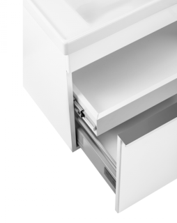 Подвесная тумба под раковину Veedi Novel NVL700T-DR 70см белый