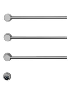 Полотенцесушитель электрический встраиваемый Wonzon & Woghand Hamburg WW-AL313-BR 46x57 см с внутренней частью брашированный никель