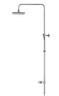 Душевая стойка Swedbe Calypso 5068 без смесителя хром