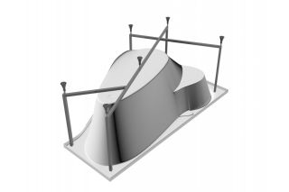 Каркас для ванны Relisan Isabella Гл000011155 170x90