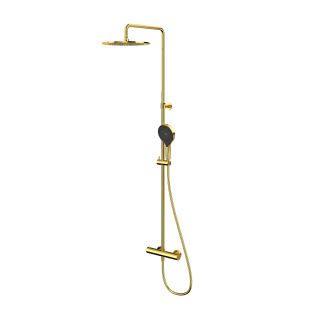 Душевая стойка термостатическая WHITECROSS Y Y1254TOPGL золото