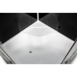 Душевая кабина Deto B90S LED BLACK