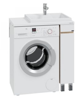 Тумба под раковину для стиральной машины СанТа Марс 700355 19см янтарный